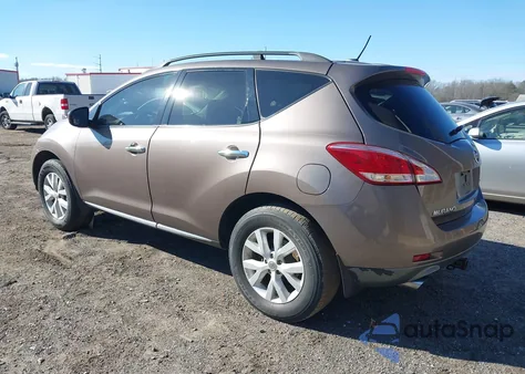 2011 Nissan Murano Sl from USA, damaged, VIN JN8AZ1MW1BW171200